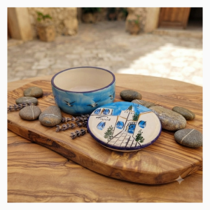 Boîte ronde décorative – 15 cm